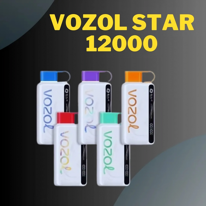 Vozol Star 9000-12000 Çekim Dijital Ekranlı Kullan At Puff Elektronik Sigara Şarjlı Orjinal Ürün İncele ve Satın al